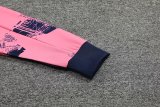 24/25 Paris Hooded long sleeved Pink 1:1 Training suit