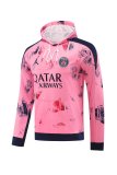 24/25 Paris Hooded long sleeved Pink 1:1 Training suit