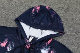 24/25 Paris Hooded long sleeved Blue 1:1 Training suit