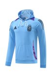 24/25 Argentina Hooded  Long Sleeved Blue 1:1 Training suit