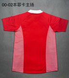 2000/2002 SL Benfica Home Fans Retro  1:1 Quality Soccer Jersey