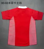 2000/2002 SL Benfica Home Fans Retro  1:1 Quality Soccer Jersey