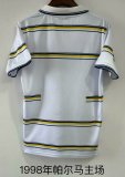1998 Parma Home White Fans  Retro 1:1 Quality  Soccer Jersey