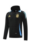 24/25 Argentina Hooded long sleeved Black 1:1 Training suit
