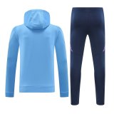 24/25 Argentina Hooded  Long Sleeved Blue 1:1 Training suit