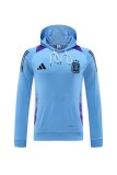24/25 Argentina Hooded  Long Sleeved Blue 1:1 Training suit