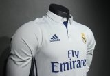 2016-2017  Real Madrid Home Long Sleeve Player Retro1:1 Quality Soccer Jersey