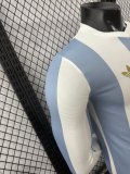 24/25 Argentina 50th Anniversary Edition Player Long sleeve 1:1 Quality Soccer Jersey