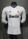 2012/2013 Real Madrid Home  Long Sleeve Player Version 1:1 Quality Retro Soccer Jersey