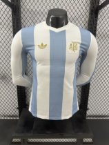 24/25 Argentina 50th Anniversary Edition Player Long sleeve 1:1 Quality Soccer Jersey