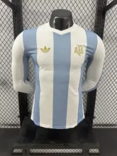 24/25 Argentina 50th Anniversary Edition Player Long sleeve 1:1 Quality Soccer Jersey