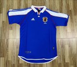 2000/2001 Japan  Home  Blue Fans 1:1 Quality Retro Soccer Jersey