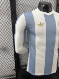 24/25 Argentina 50th Anniversary Edition Player Long sleeve 1:1 Quality Soccer Jersey