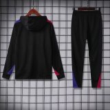 24/25 Barcelona Hooded  Long Sleeved Black 1:1 Training suit