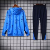 24/25 Chelsea  Hooded  Long Sleeved Blue 1:1 Training suit