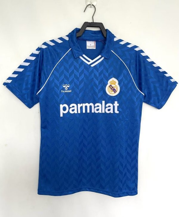 1986/1987 Real Madrid Away Retro  1:1 Quality Soccer Jersey