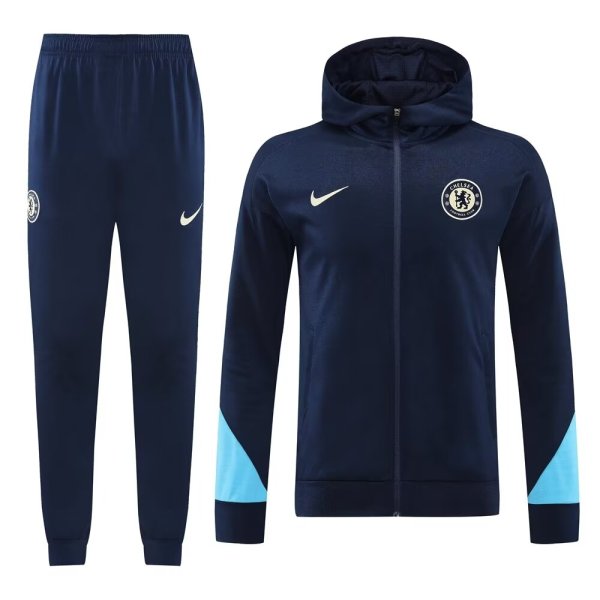 24/25 Chelsea Blue Training Tracksuit 1:1  Quality Training Jersey