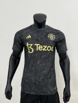 23/24 Manchester United Special Edition Black Grey Player 1:1 Quality Soccer Jersey