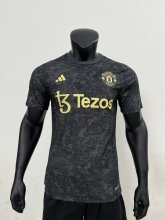 23/24 Manchester United Special Edition Black Grey Player 1:1 Quality Soccer Jersey