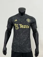 23/24 Manchester United Special Edition Black Grey Player 1:1 Quality Soccer Jersey
