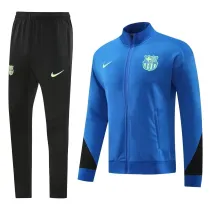 24/25 Barcelona Training Tracksuit  Blue 1:1 Quality Soccer Jersey