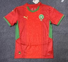 25/26  Morocco Home Red Fans 1:1 Quality Soccer Jersey