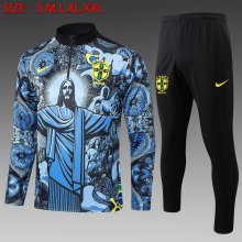 24/25 Brazil Training  Blue 1:1 Quality Training Jersey