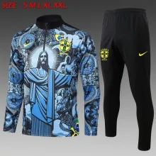 24/25 Brazil Training  Blue 1:1 Quality Training Jersey
