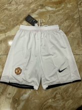 2007/2008  Manchester United  Home White 1:1 Quality Retro Shorts