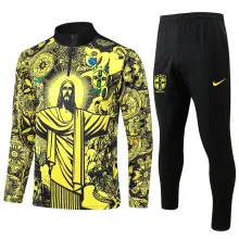 24/25 Brazil Training Yellow 1:1 Quality Training Jersey