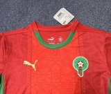 25/26  Morocco Home Red Fans 1:1 Quality Soccer Jersey
