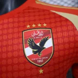 24/25 Al Ahly  Home Player 1:1 Quality Soccer Jersey