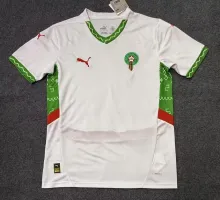 25/26 Morocco Away White Fans 1:1 Quality Soccer Jersey