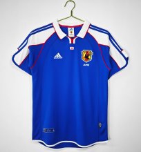 2000/2001 Japan  Home  Blue Fans 1:1 Quality Retro Soccer Jersey