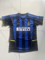 2002/2003 Inter Milan Home  Fans 1:1 Quality Retro Soccer Jersey