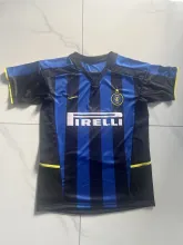 2002/2003 Inter Milan Home  Fans 1:1 Quality Retro Soccer Jersey