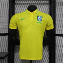 24/25 Brazil Special  Edition Yellow  Player 1:1 Quality Soccer Jersey