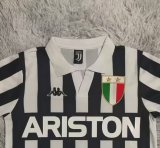 1984/1985 Juventus Home Retro  Fans 1:1 Quality Soccer Jersey