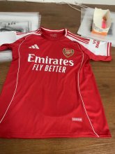 25/26 Arsenal Home Red Fans  1:1 Quality Soccer Jersey