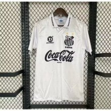1993/1994  Santos  Home White Fans Retro 1:1 Quality  Soccer Jersey