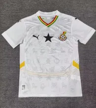 24/25 Ghana Home White Fans 1:1 Quality Soccer Jersey