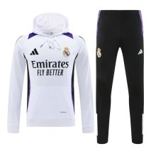24/25  Real Madrid  Hooded Long Sleeved 1:1 Training suit