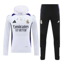 24/25  Real Madrid  Hooded Long Sleeved 1:1 Training suit