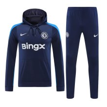 24/25 Chelsea  Hooded Long Sleeved  1:1 Training suit