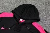 24/25 Chelsea Hooded Long Sleeved Black 1:1 Training suit