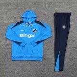 24/25 Chelsea  Hooded Long Sleeved Blue 1:1 Training suit