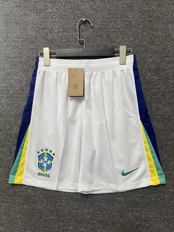 24/25 Brazil  Away White 1:1 Quality Shorts