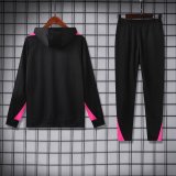 24/25 Chelsea Hooded Long Sleeved Black 1:1 Training suit