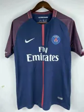 2017/2018 PSG  Paris Home  Retro 1:1 Quality Soccer Jersey