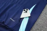 24/25 Arsenal Hooded Long Sleeved Blue 1:1 Training suit